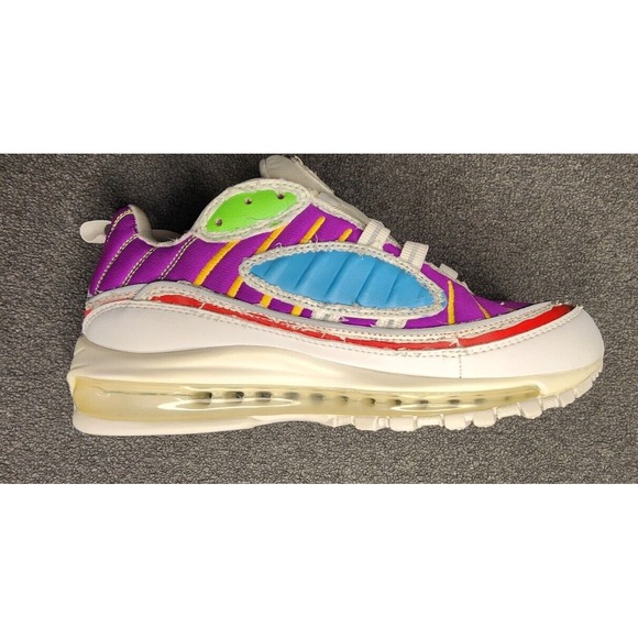 Nike Air Max 98 LX Cut Away CJ0634-101 Women Size 9 - Picture 5 of 10